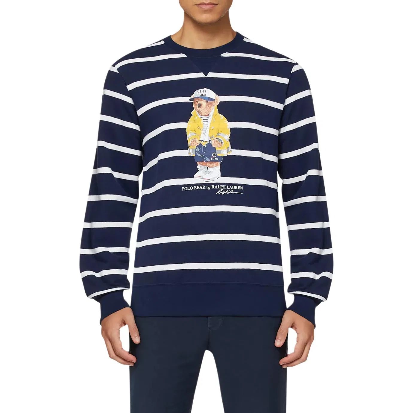 Свитшот Polo Bear FW25 мужской Polo Ralph Lauren, Marine Blue — фото 3