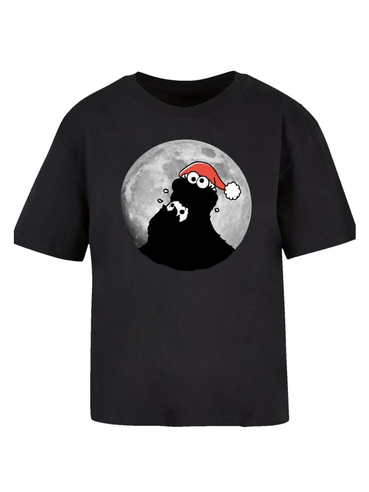 

Футболка F4NT4STIC Tee Krümelmonster Weihnachten, черный