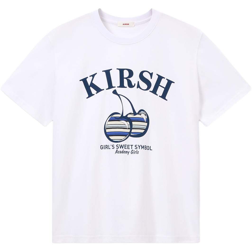 

KIRSH Обычная футболка женская белая, Белый, KIRSH Обычная футболка женская белая