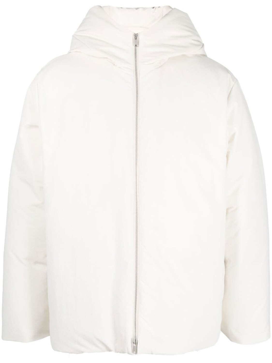 

Jil Sander пуховик с капюшоном, нейтральный цвет