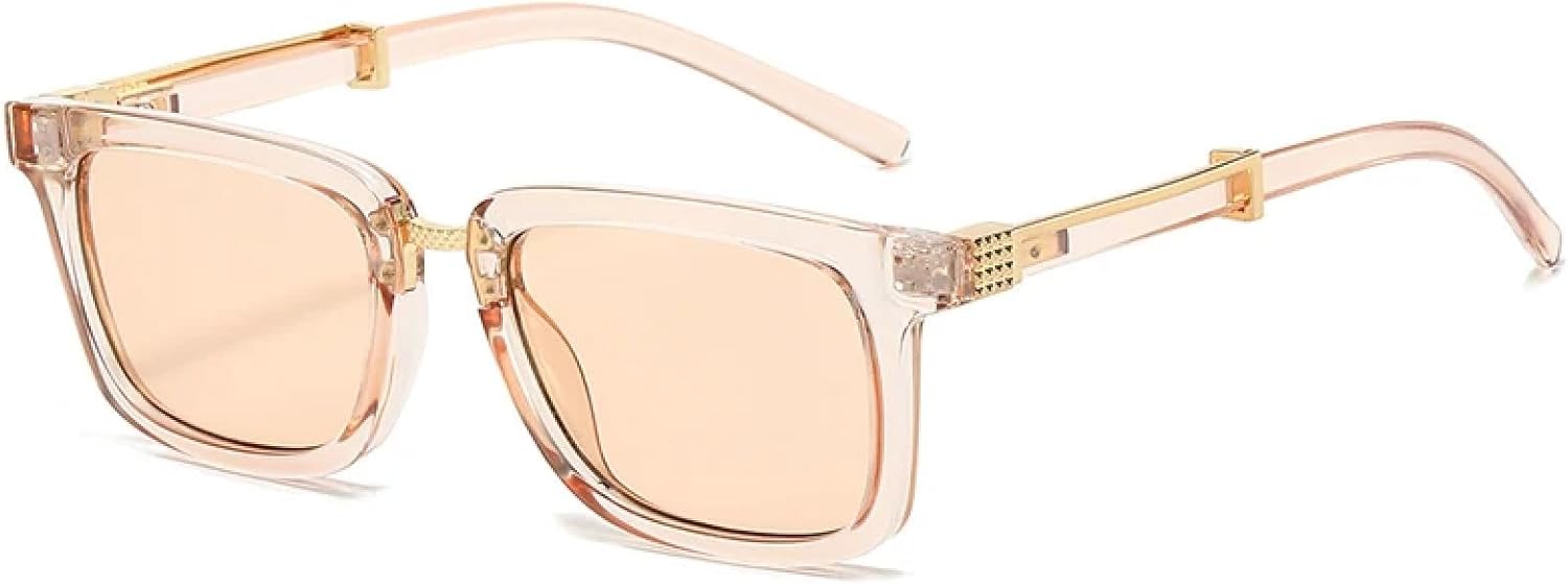 

Роскошные ретро-солнцезащитные очки небольшого размера для женщин и мужчин. Модные солнцезащитные очки, простые и актуальные, с защитой от УФ-излучения UV400 TKKTLLT, Tea Tea