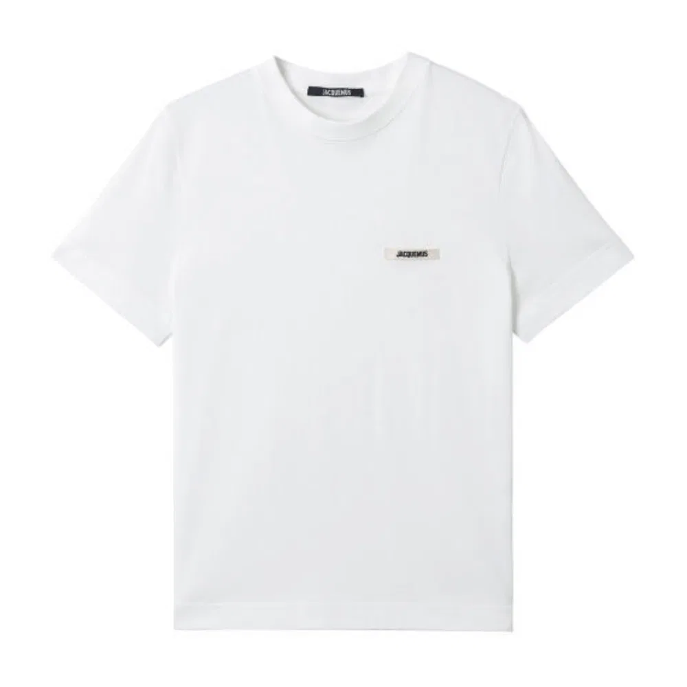 Футболка с круглым вырезом Gros Grain Jacquemus, BKX/Black — фото 3