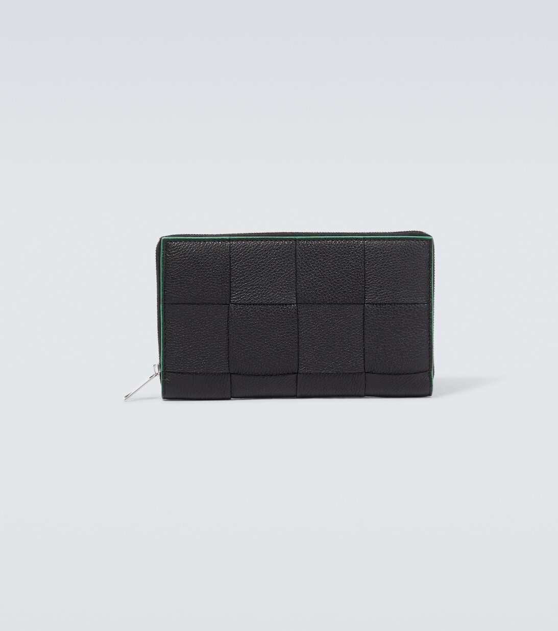 

Кошелек из кожи интекчато Bottega Veneta, черный