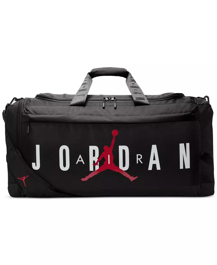 

Мужская вместительная сумка Duffel Bag с крупным логотипом Jordan, черный