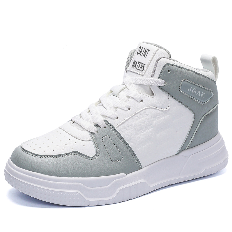 

Кроссовки Mid Top для подростков SAINT WATERS, белый/серый