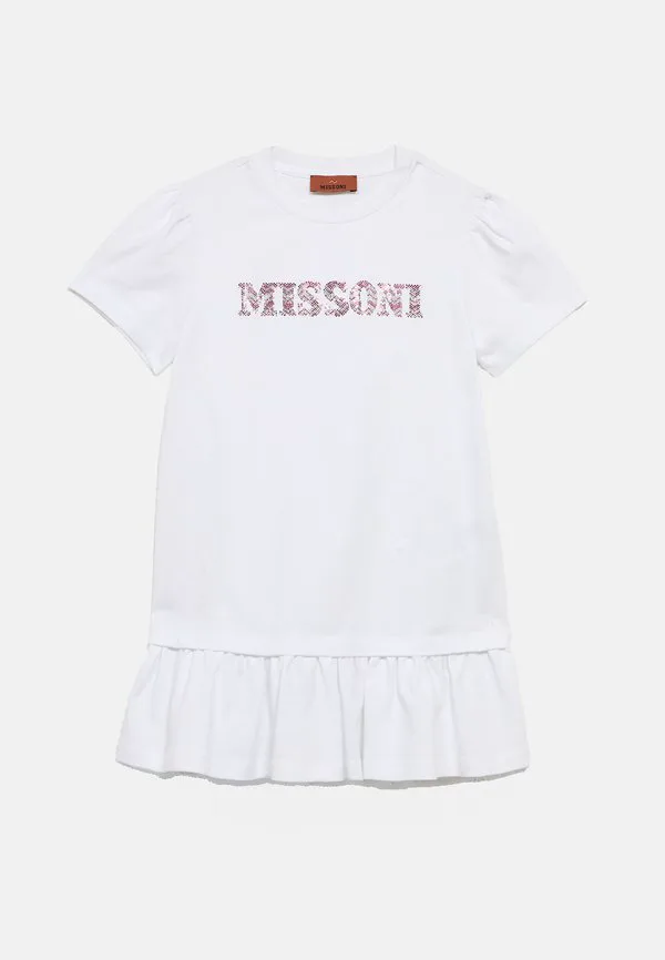 Трикотажное платье Missoni, White