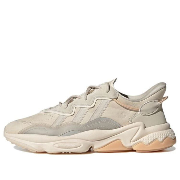 

Кроссовки оригинальные ozweego cozy износостойкие туфли кроссовки унисекс Adidas, бежевый