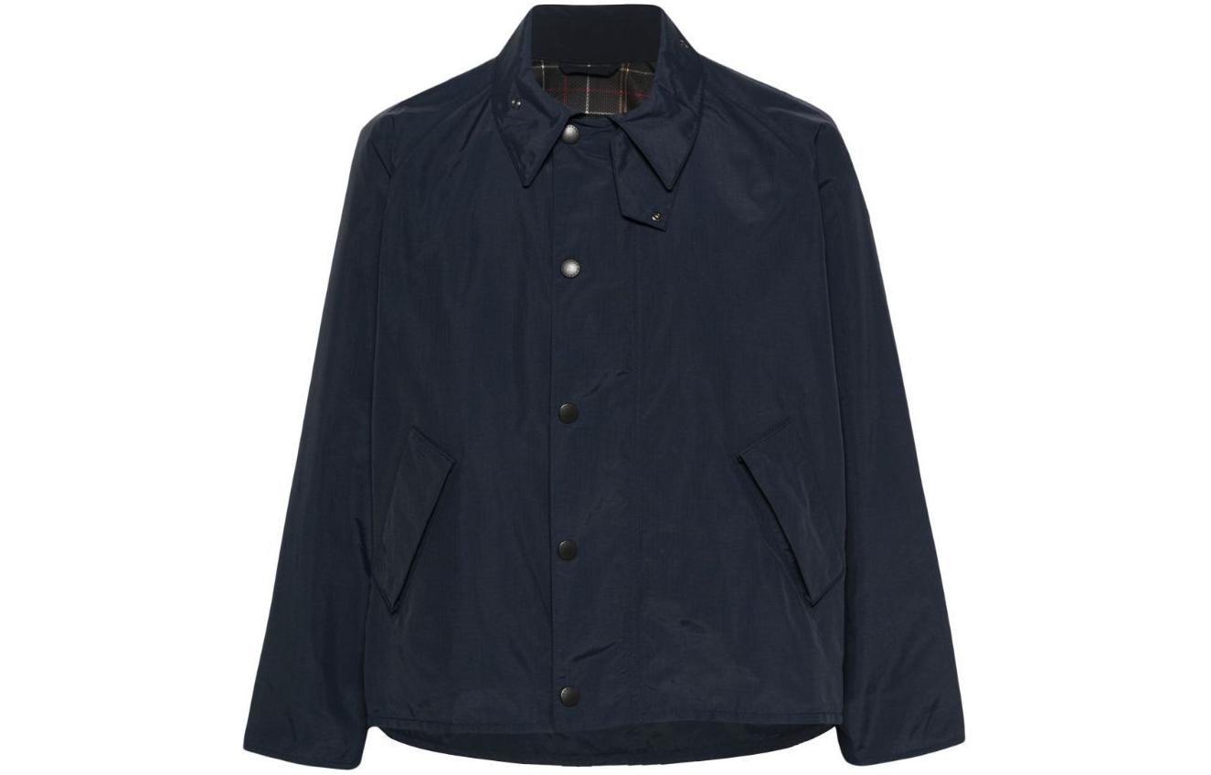 

Транспортная водонепроницаемая куртка из рипстопа Barbour, marine синий