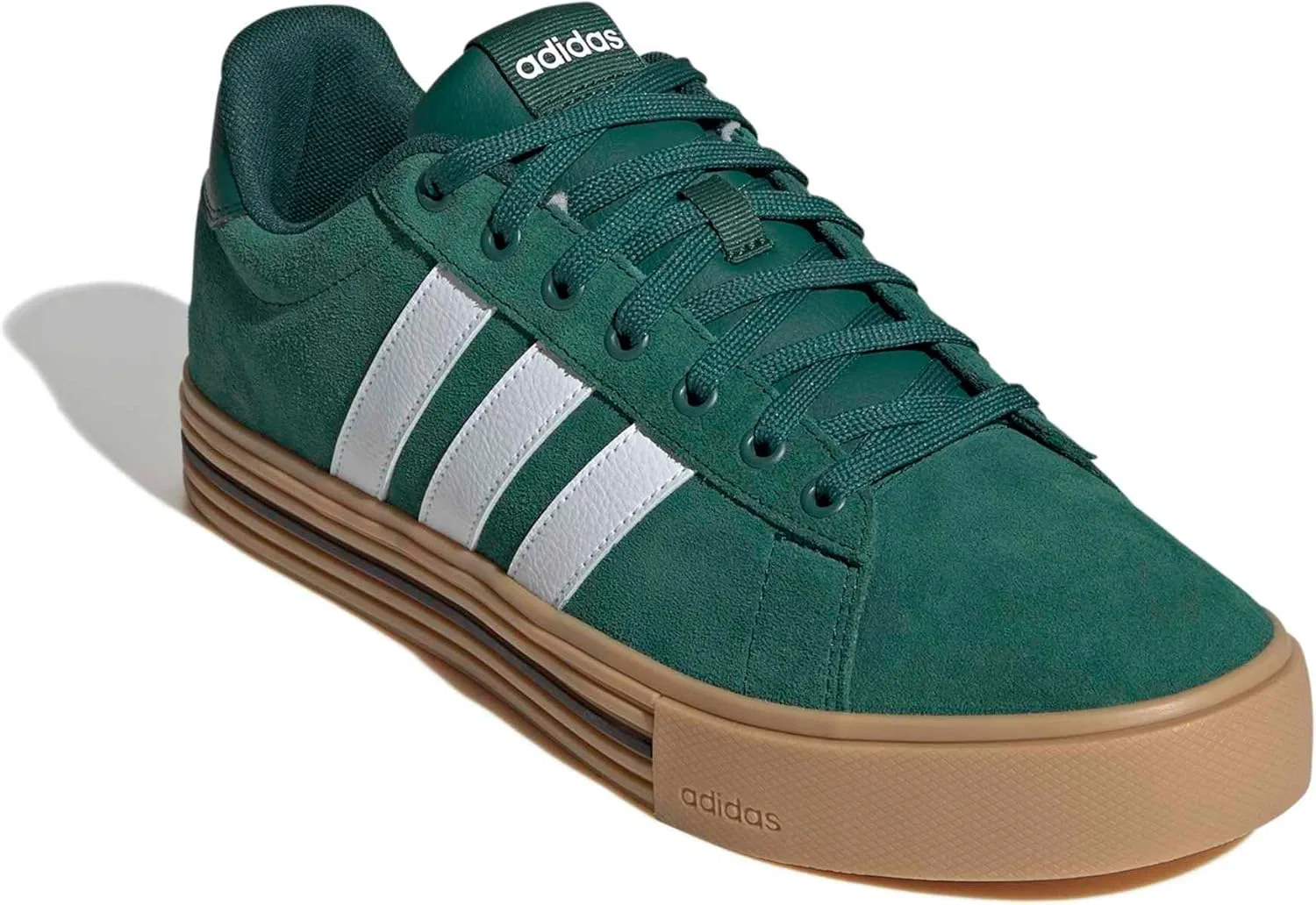 Кроссовки Adidas Unisex Daily 4.0, не для футбола, низкие, Collegiate Green Cloud White — фото 4