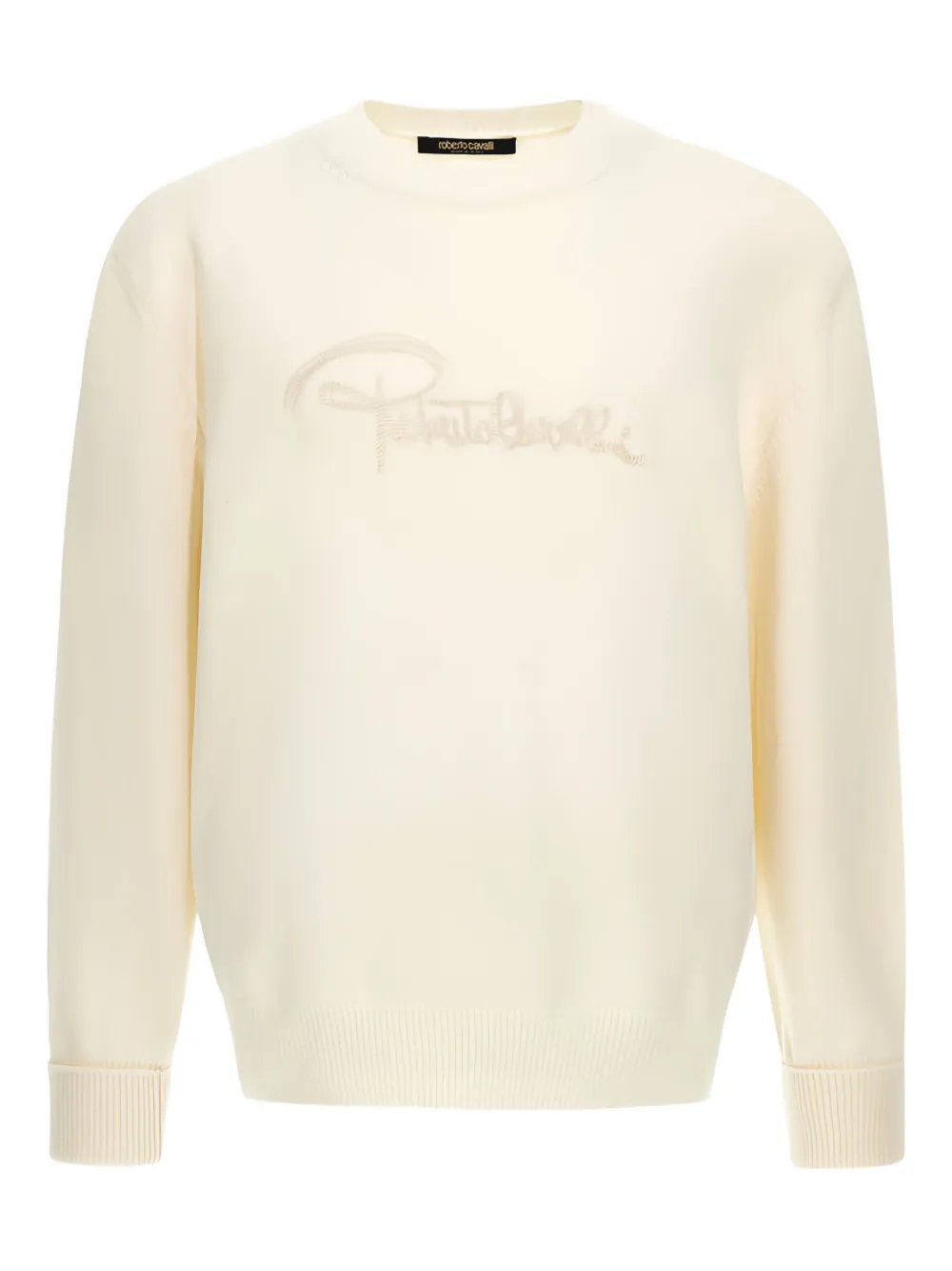 

Шерстяной свитер Roberto Cavalli, нейтральный