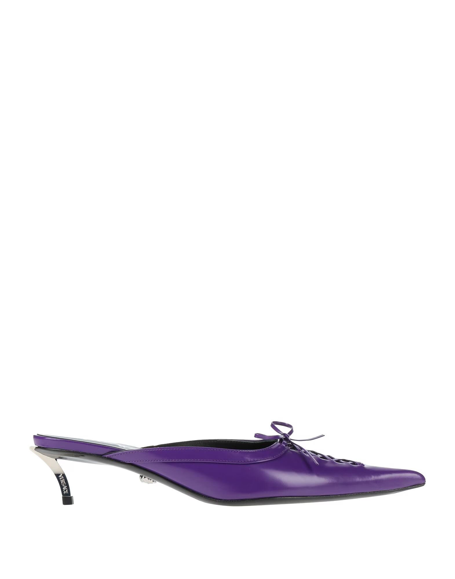 Мюли Versace, сливовый