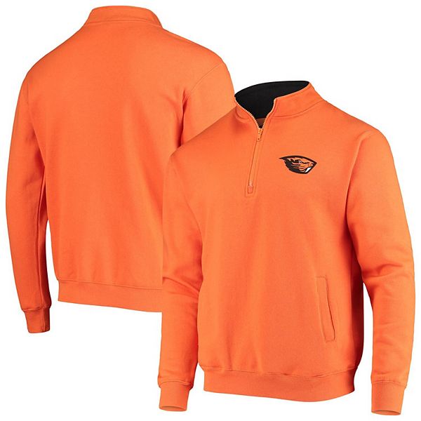 

Мужская оранжевая куртка quarter-zip с логотипом Oregon State Beavers Tortugas Colosseum