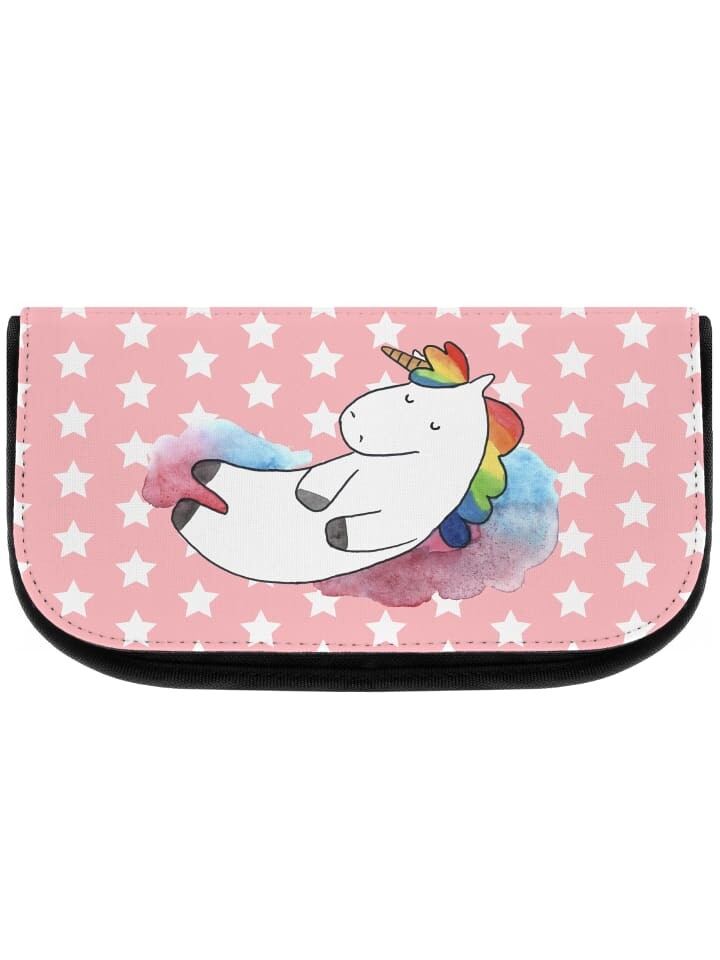 

Косметичка Mr & Mrs Panda Einhorn Wolke 7 ohne Spruch, цвет rot pastell