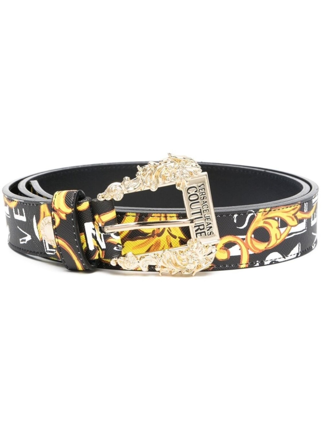 

Versace Jeans Couture ремень с логотипом, черный