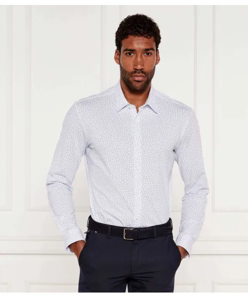 

Рубашка p-roan Slim fit Boss, синий