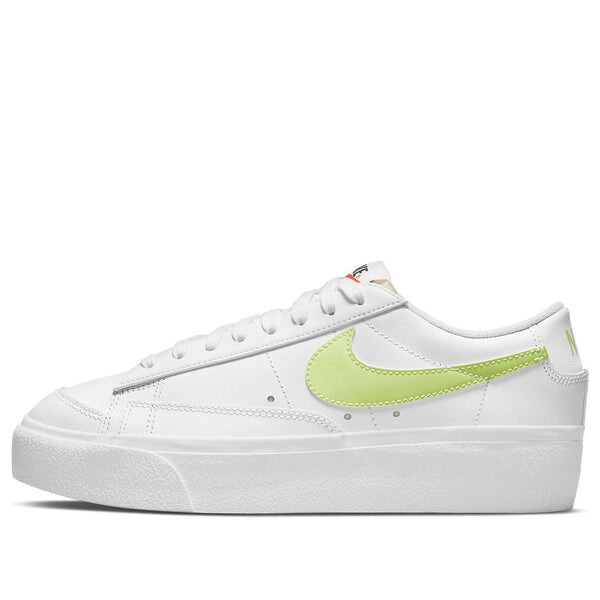 Кроссовки блейзер низкая платформа Nike, белый