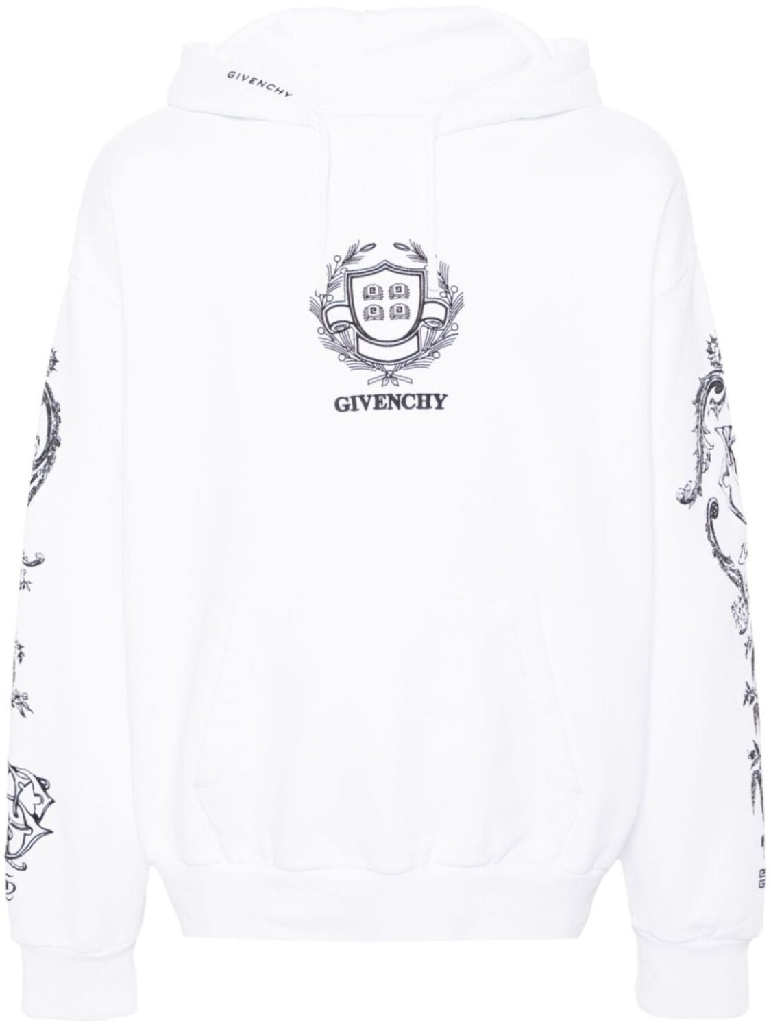 

Худи с вышитым логотипом Givenchy, белый