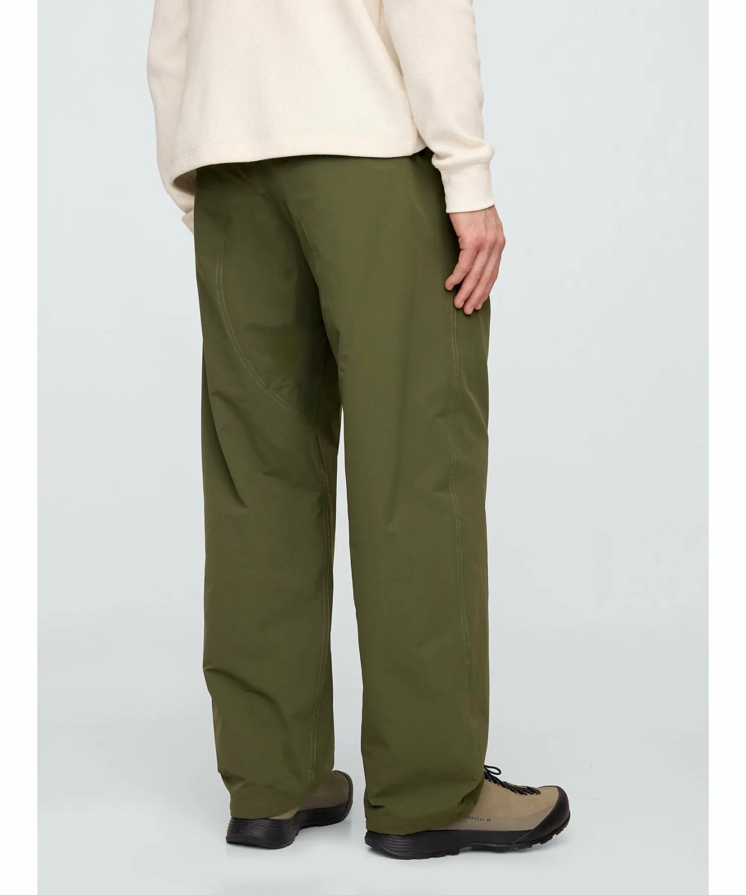 (U) Парашютные штаны GAP, ARMY_JACKET_GREEN — фото 3