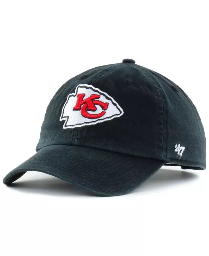 

Кепка Kansas City Chiefs CLEAN UP '47 Brand, черный