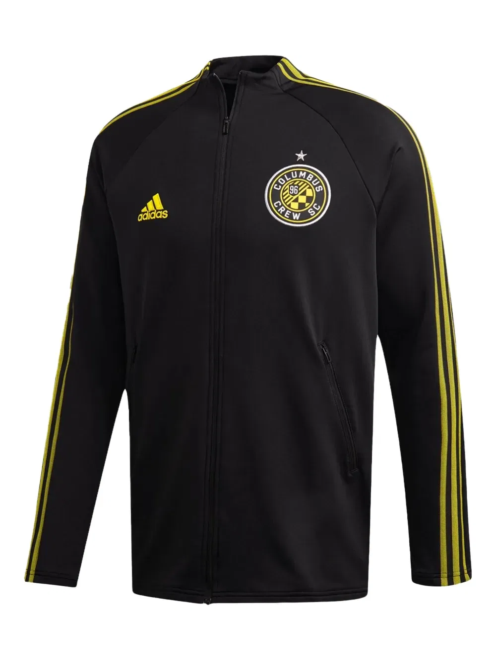 Толстовка с гимном команды Columbus Crew SC 2020 Adidas, черный
