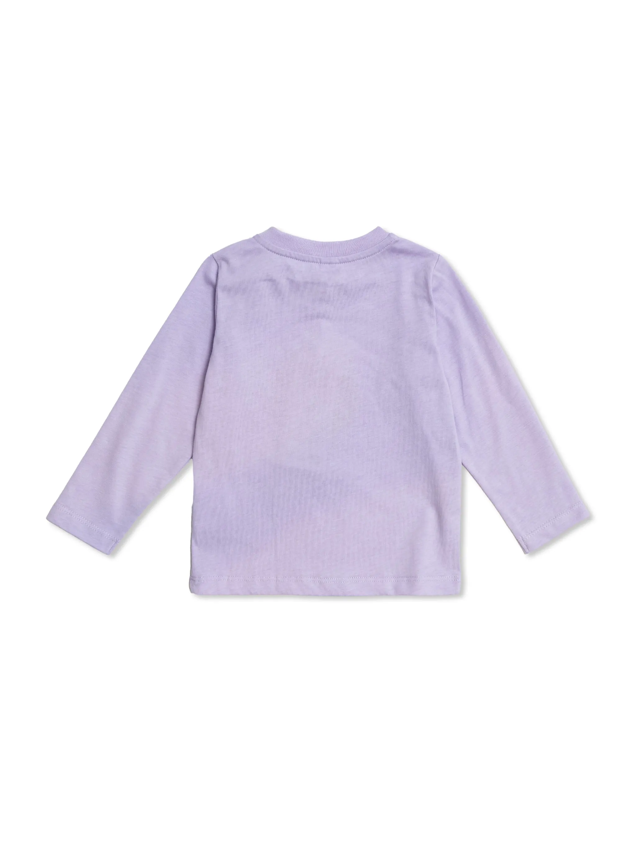 Футболка с графичным принтом Stella Mccartney Kids, фиолетовый — фото 2
