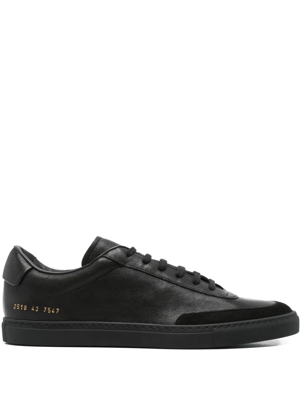 

Кроссовки из кожи и замши Common Projects, черный