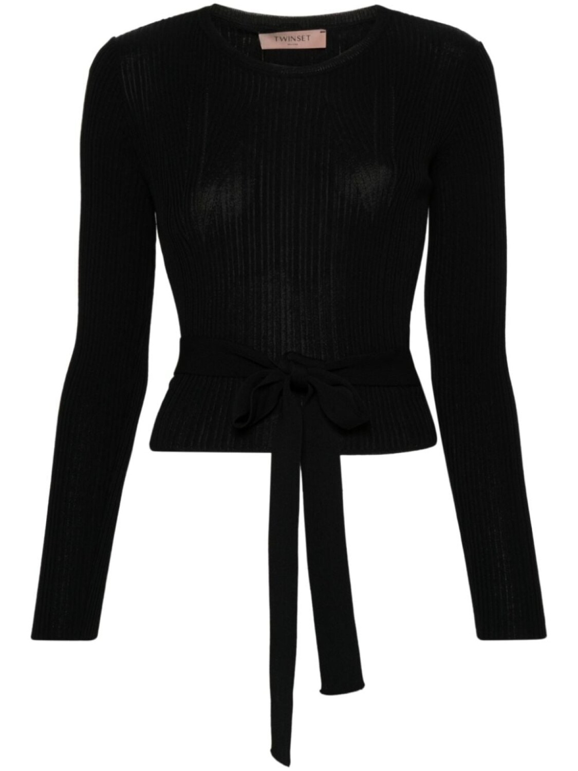 

TWINSET верхняя часть с бантом, черный