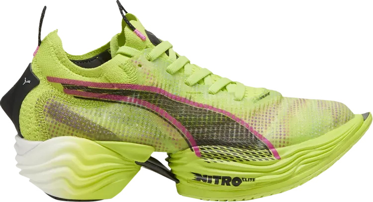Кроссовки Wmns Fast-R Nitro Elite 2 'Lime Pow Poison Pink', зеленый