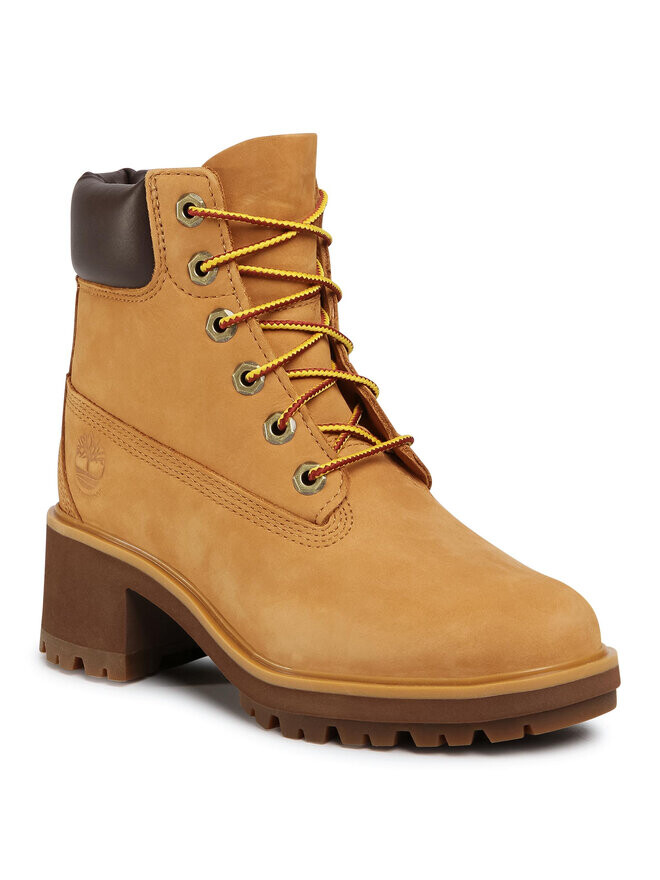 Ботильоны на шнуровке Kinsley Timberland, желтый — фото 2
