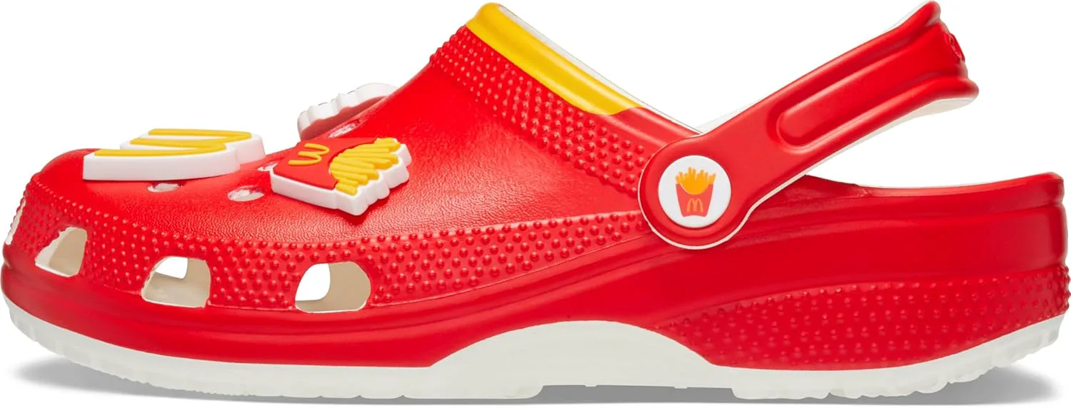 Крокс Унисекс Взрослые McDonald's X Crocs Классические Сабо, мультиколор — фото 2