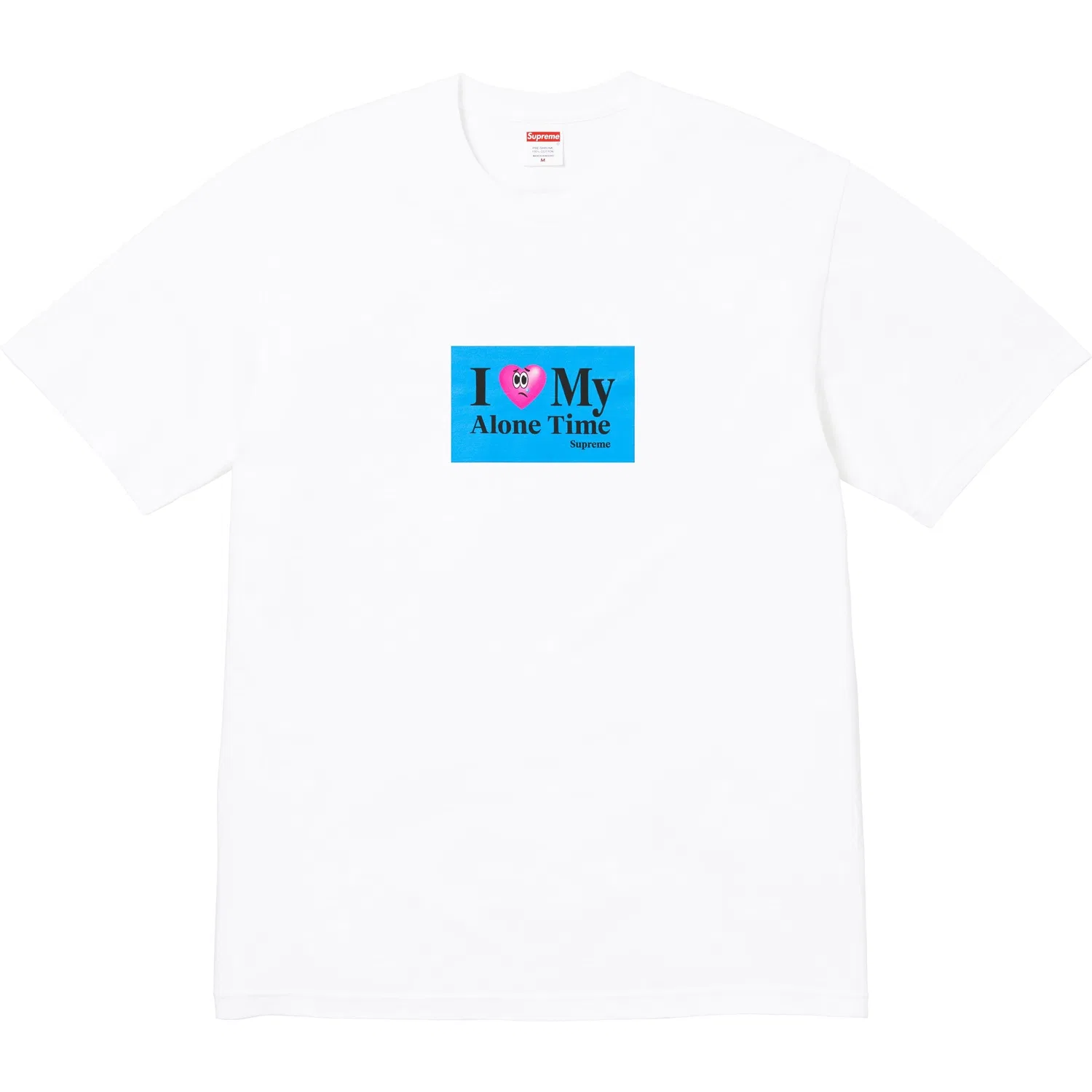 Футболка Alone Time Tee Unisex, SS26 WEEK7 Supreme, White