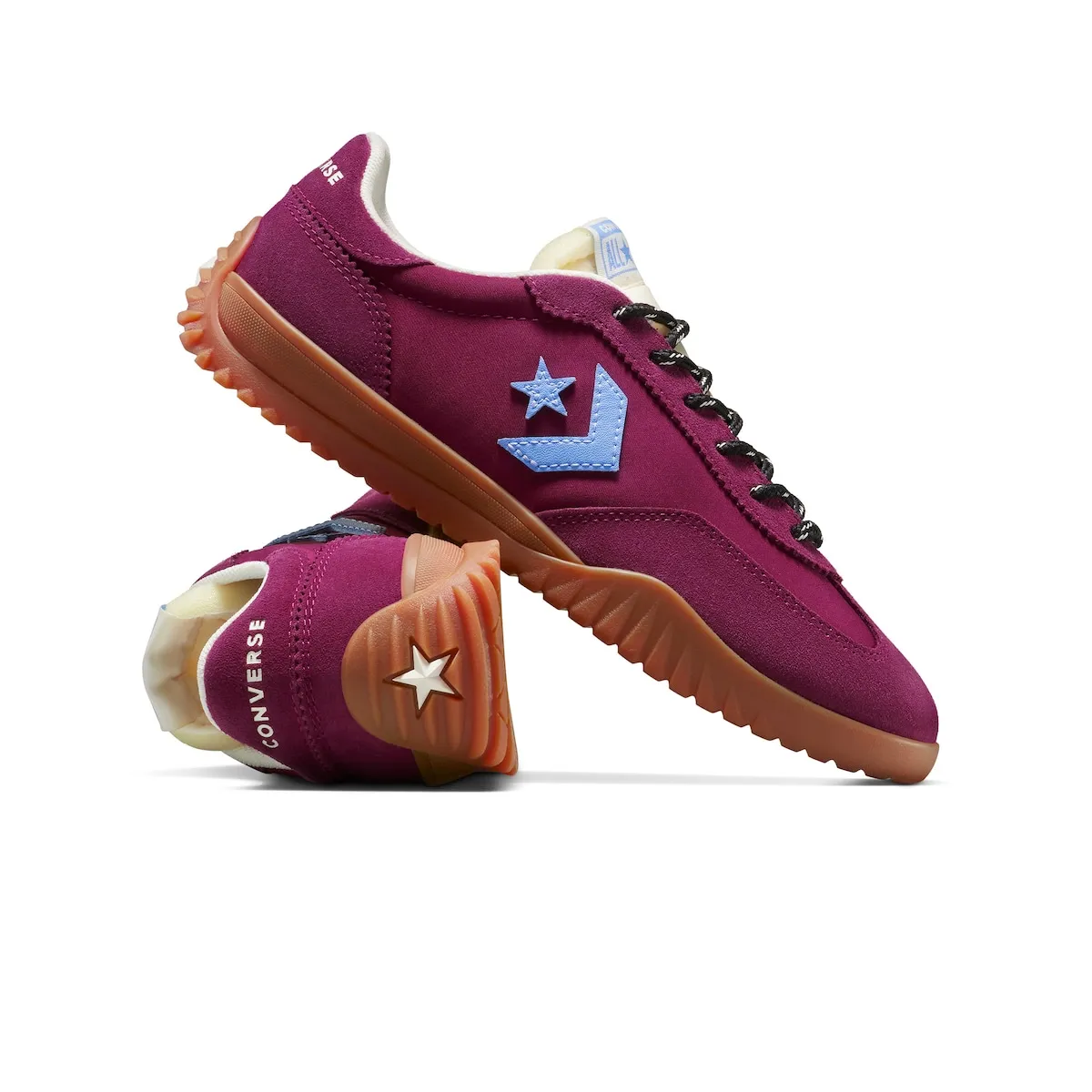 Универсальные повседневные кроссовки Run Star Trainer Color Icon Converse, гранатовый — фото 2