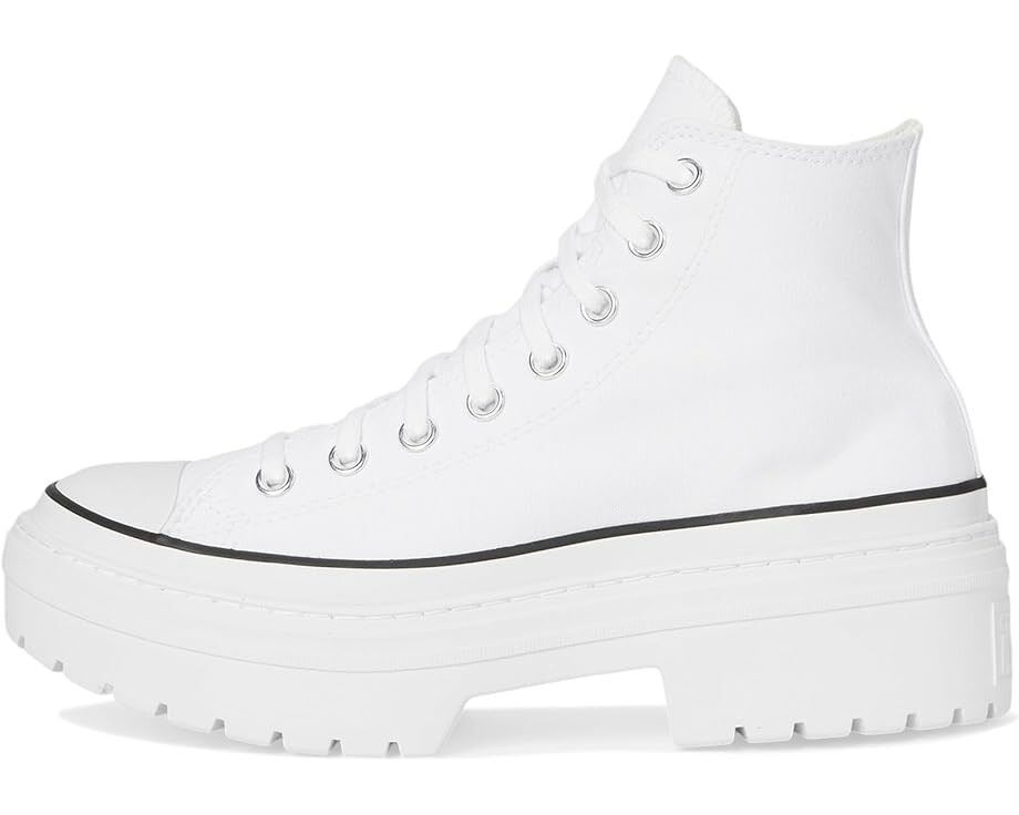 Кроссовки Converse Chuck Taylor All Star Lugged Heel Platform Waterproof, цвет White/Black/Egret — фото 4