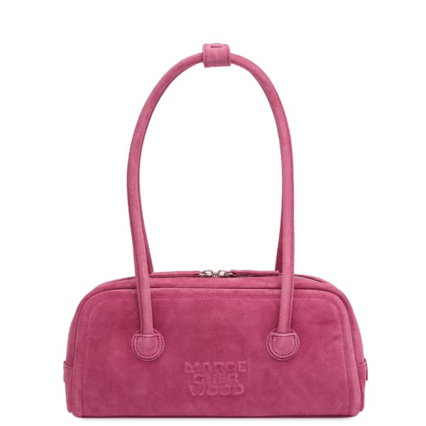 

Мягкая сумка Boston ew Margesherwood, цвет light plum suede