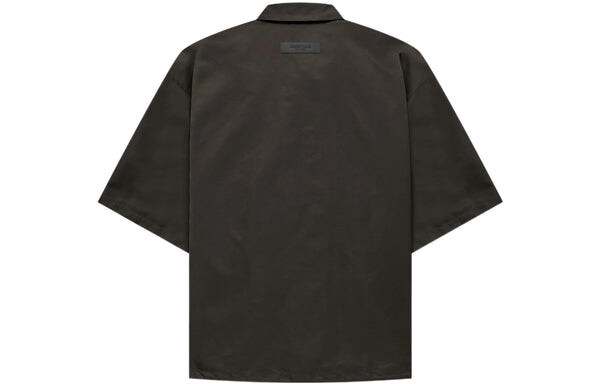 Рубашка fw22 ss nylon shirt 'off black' Fear Of God Essentials, черный — фото 2
