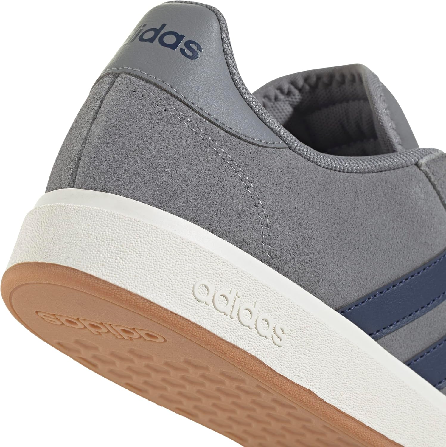 Мужские кроссовки adidas, EU, слоновая кость/синий/серый — фото 4