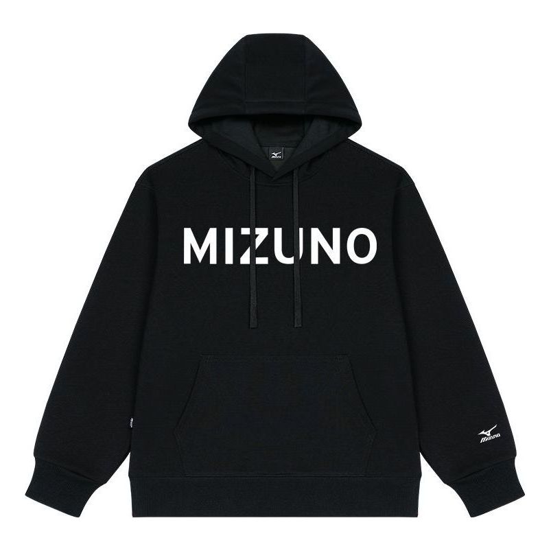 

Худи Mizuno Logo Casual Hoodie 'Black', черный