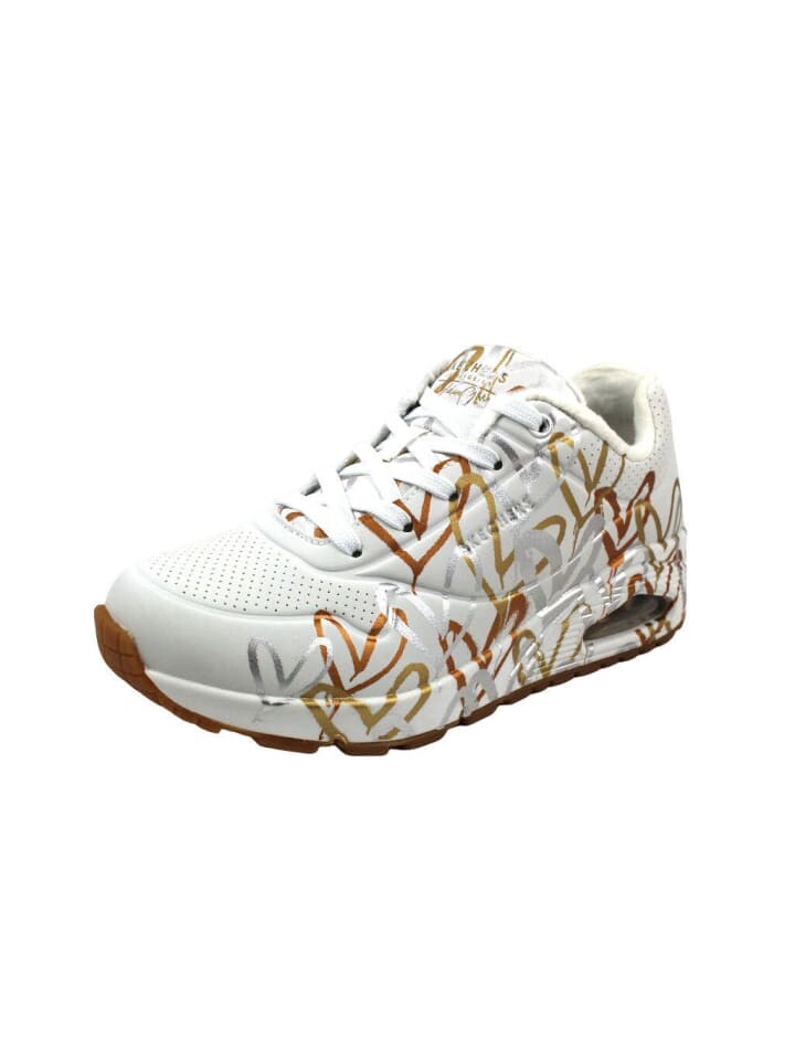 

Низкие кроссовки Skechers, серебряный, Серый, Низкие кроссовки Skechers, серебряный