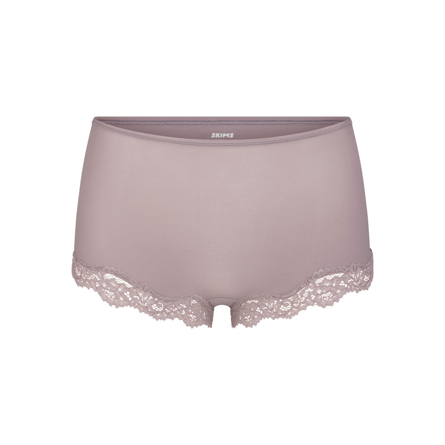 

Шорты SKIMS Fits Everybody Lace, цвет Zinc