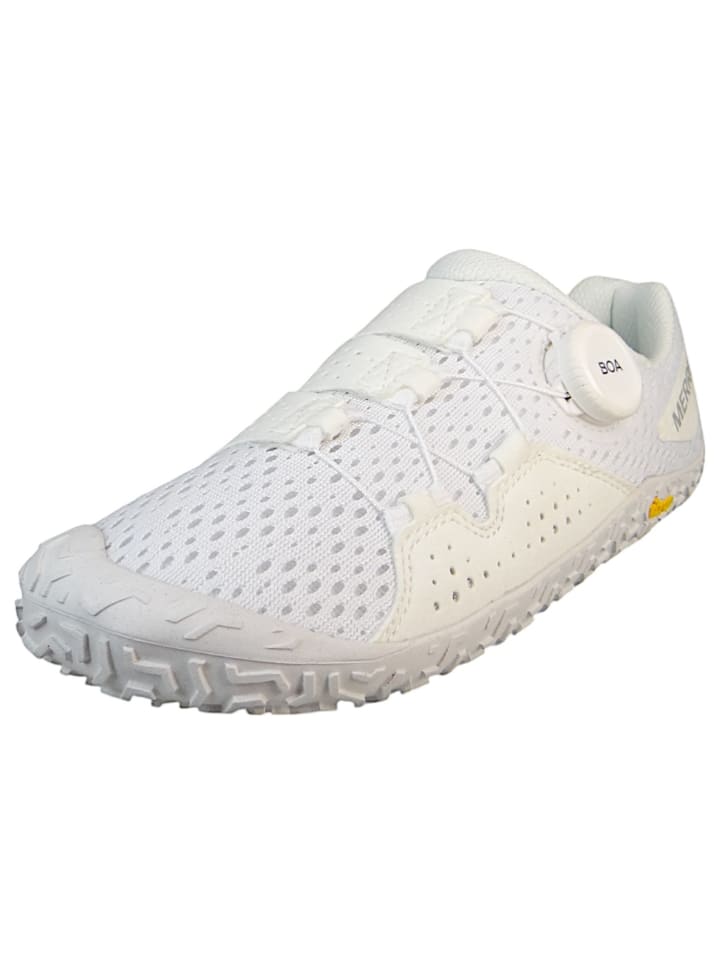 Ботинки женские Merrell текстильные с перфорацией, белый
