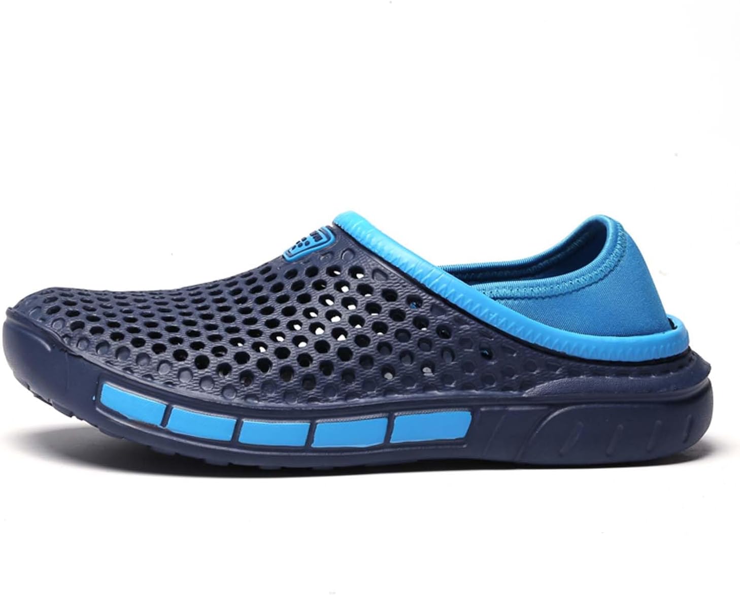 

Садовые сабо для мужчин и женщин Lnistride, пляжные сандалии, банные тапочки, противоскользящие, дышащие и быстро сохнущие обувь, Blue-a