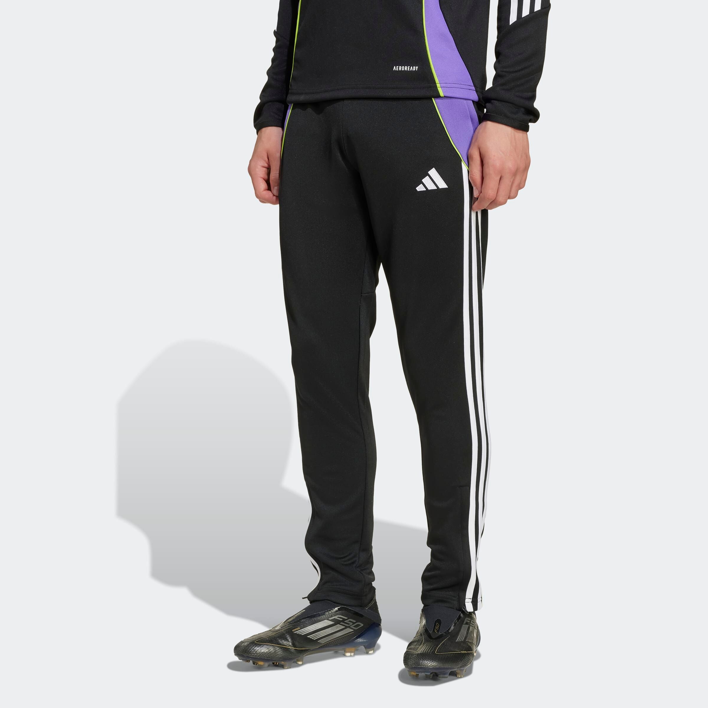 Adidas Performance Узкие спортивные штаны 'Tiro 24' черного цвета — фото 2