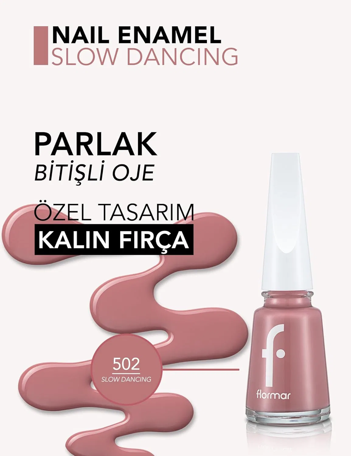 Лак для ногтей «502 Slow Dancing» от Flormar Flormar — фото 4