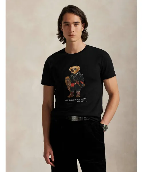 

Футболка Slim fit Polo Ralph Lauren, черный