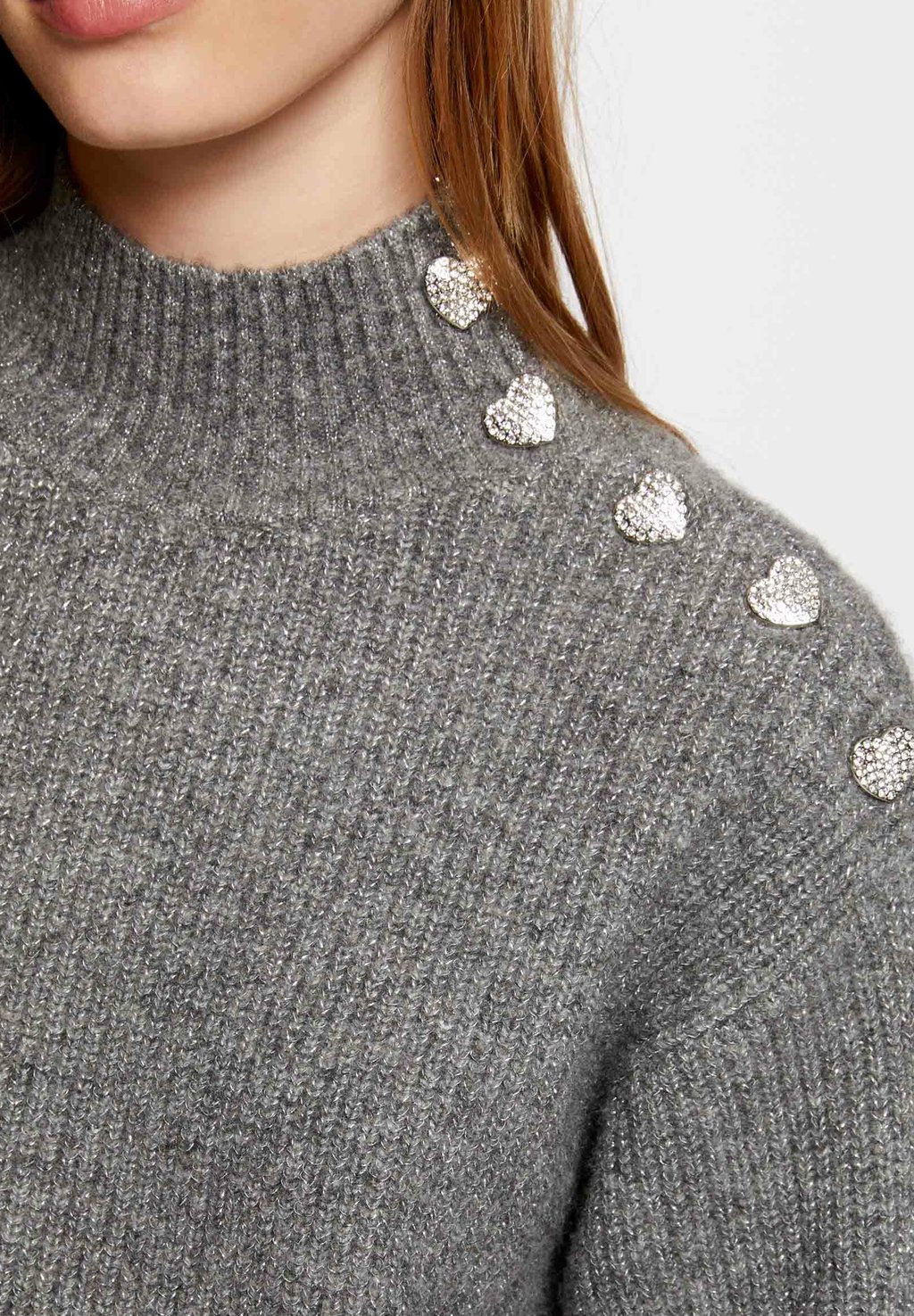 

Платье-джемпер HIGH COLLAR Morgan, антрацит