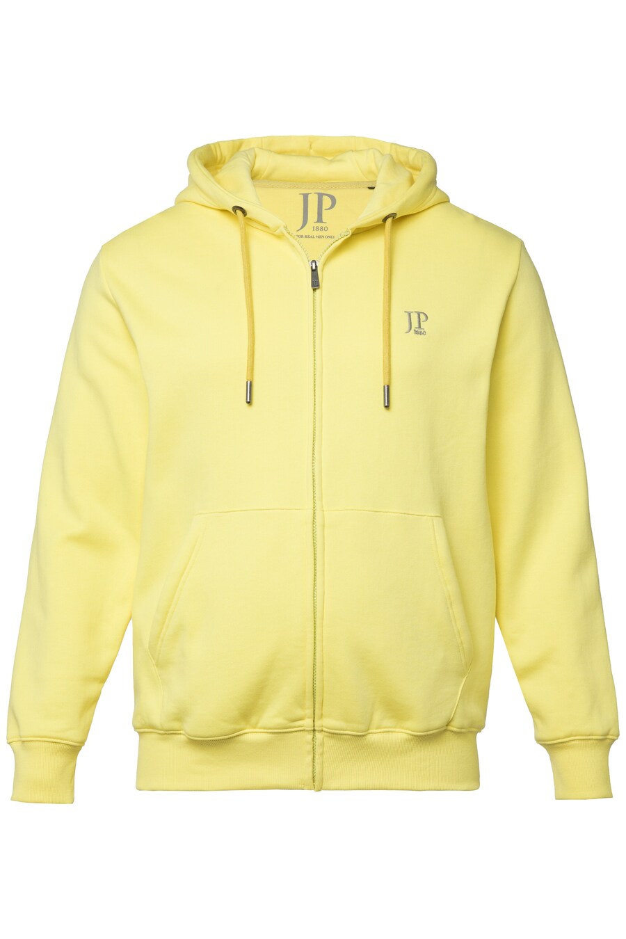 

Худи с капюшоном на молнии JP1880, Lemon yellow