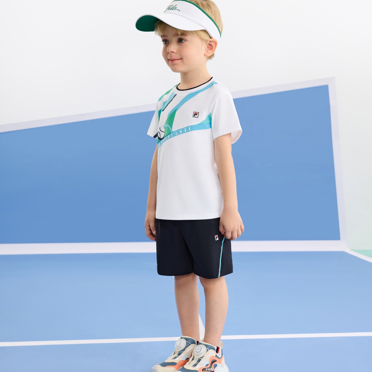 FILA KIDS Футболка Jade White для детей 3-7 лет — фото 4