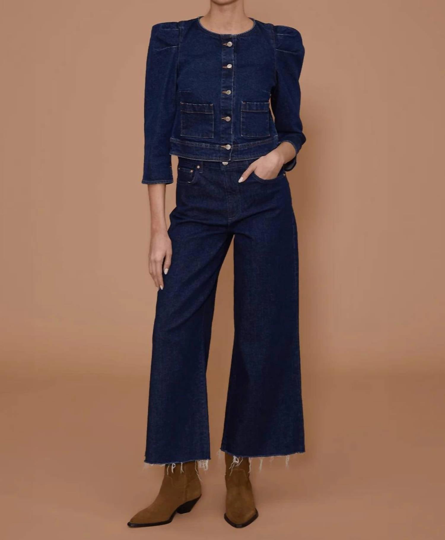 

Джинсы Juliette с широкими штанинами до щиколотки, цвет Canyon Le Jean, Canyon