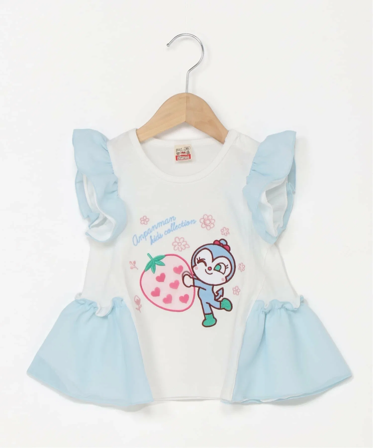 Детская коллекция ANPANMAN / (K) Туника из шифона с оборками Anpanman Kids Collection, Saxophone Blue — фото 2