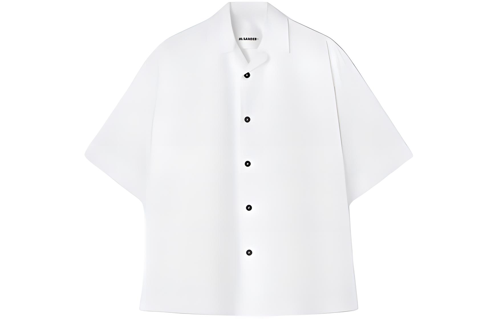 

Футболка из хлопка с коротким рукавом JIL SANDER, белый